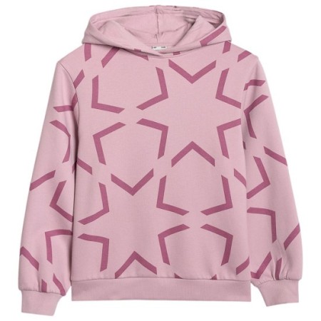 4F ΠΑΙΔΙΚΗ ΜΠΛΟΥΖΑ ΦΟΥΤΕΡ ΑΝΟΙΧΤΟ ΡΟΖ 4FJWAW25TSWSF1937-56A